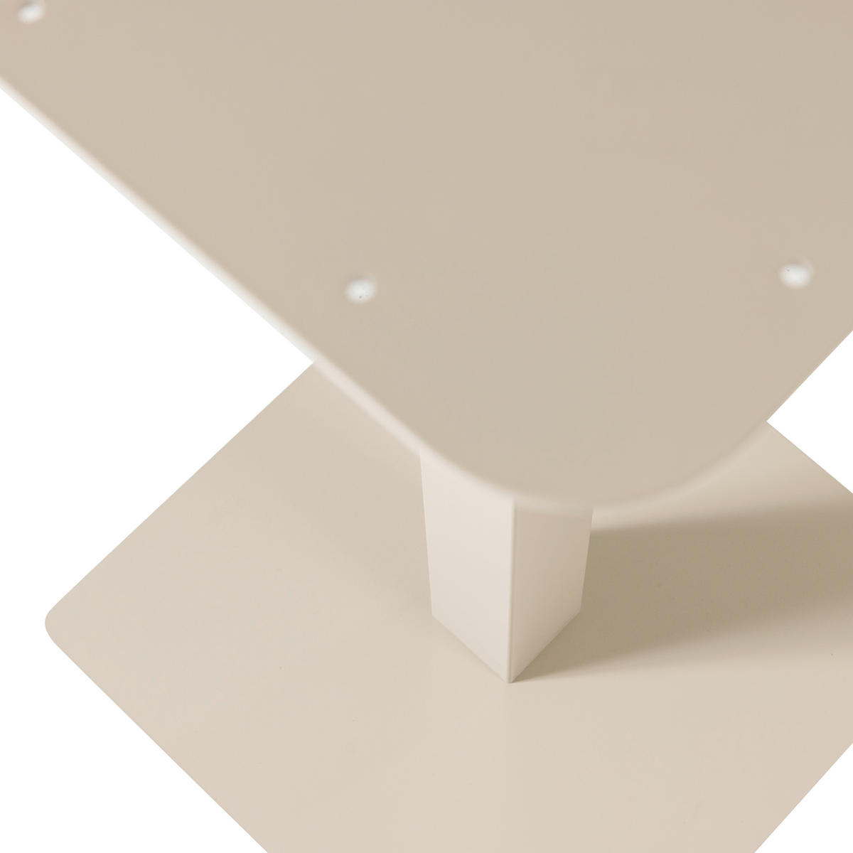 TISCHGESTELL 50/50/105 cm  Metall Grau  - Grau, MODERN, Metall (50/50/105cm) - Livetastic