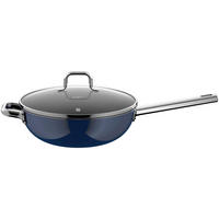 WOKPFANNE FUSIONTEC® MINERAL PRO 28 cm  - Dunkelblau, Basics, Metall (28cm) - WMF
