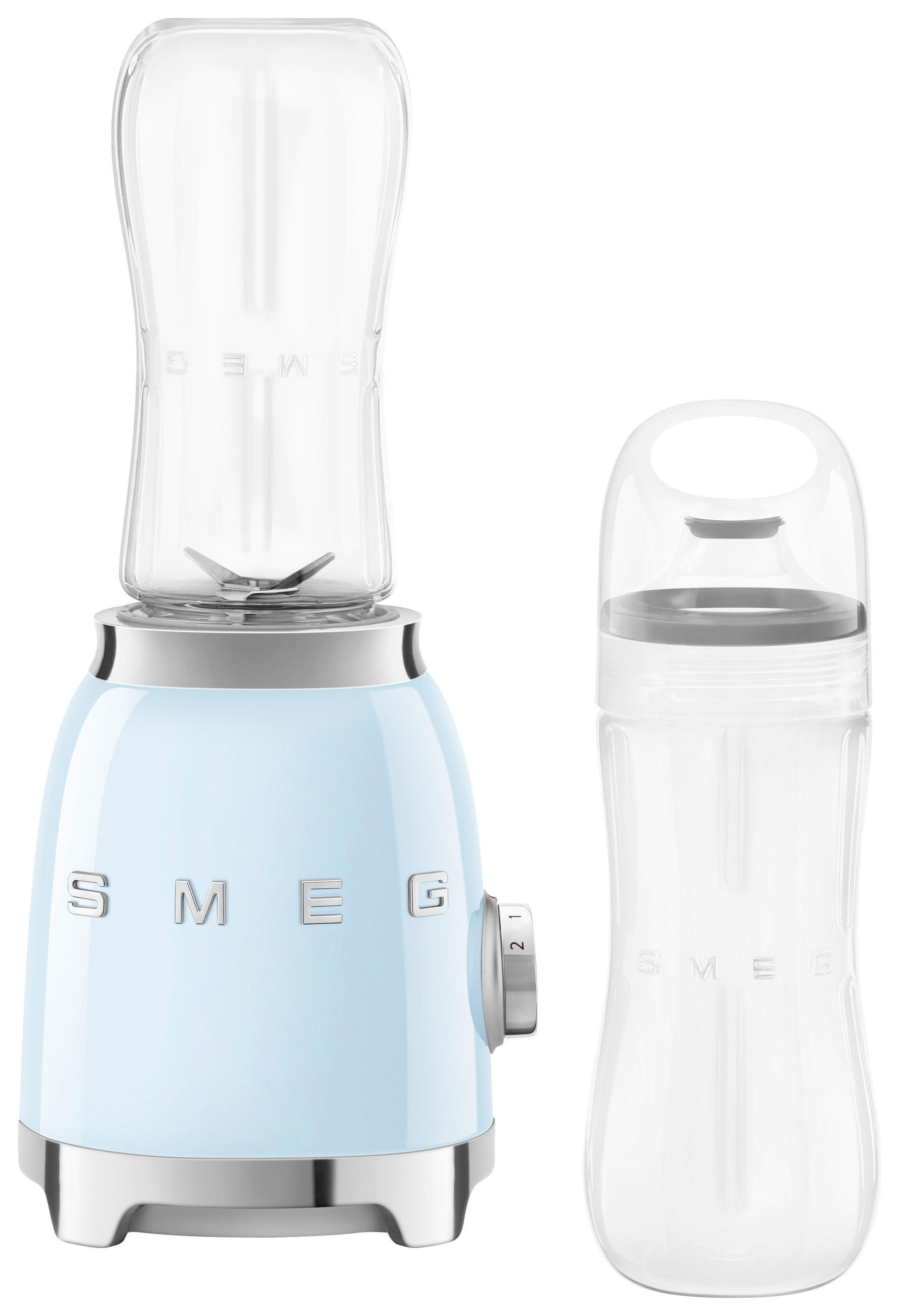 STANDMIXER  - Pastellblau, Basics, Kunststoff/Metall (14/34/14cm) - SMEG