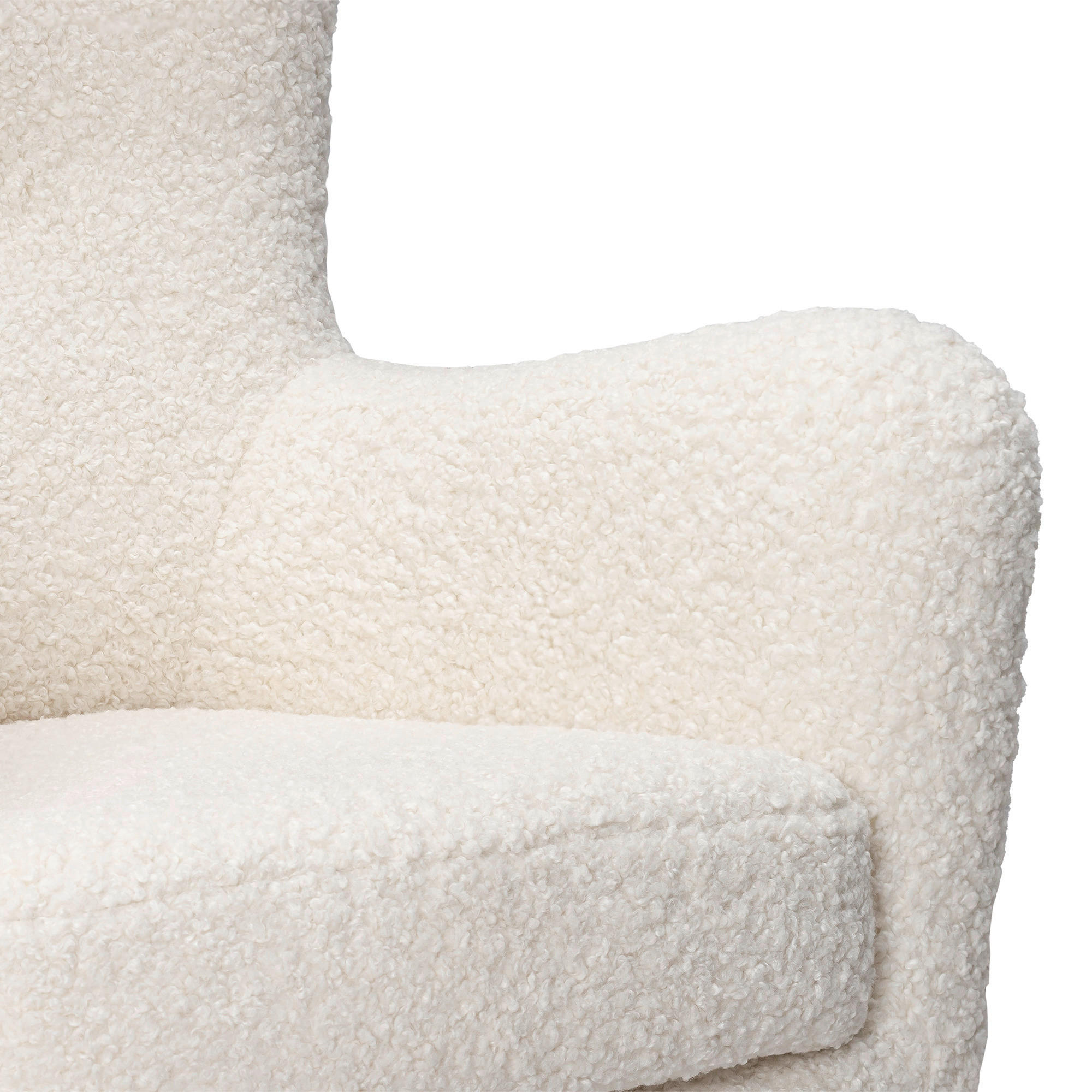 FÅTÖLJ i trä, textil svart, vit  - vit/svart, Design, trä/textil (79/100/86cm) - Best Price