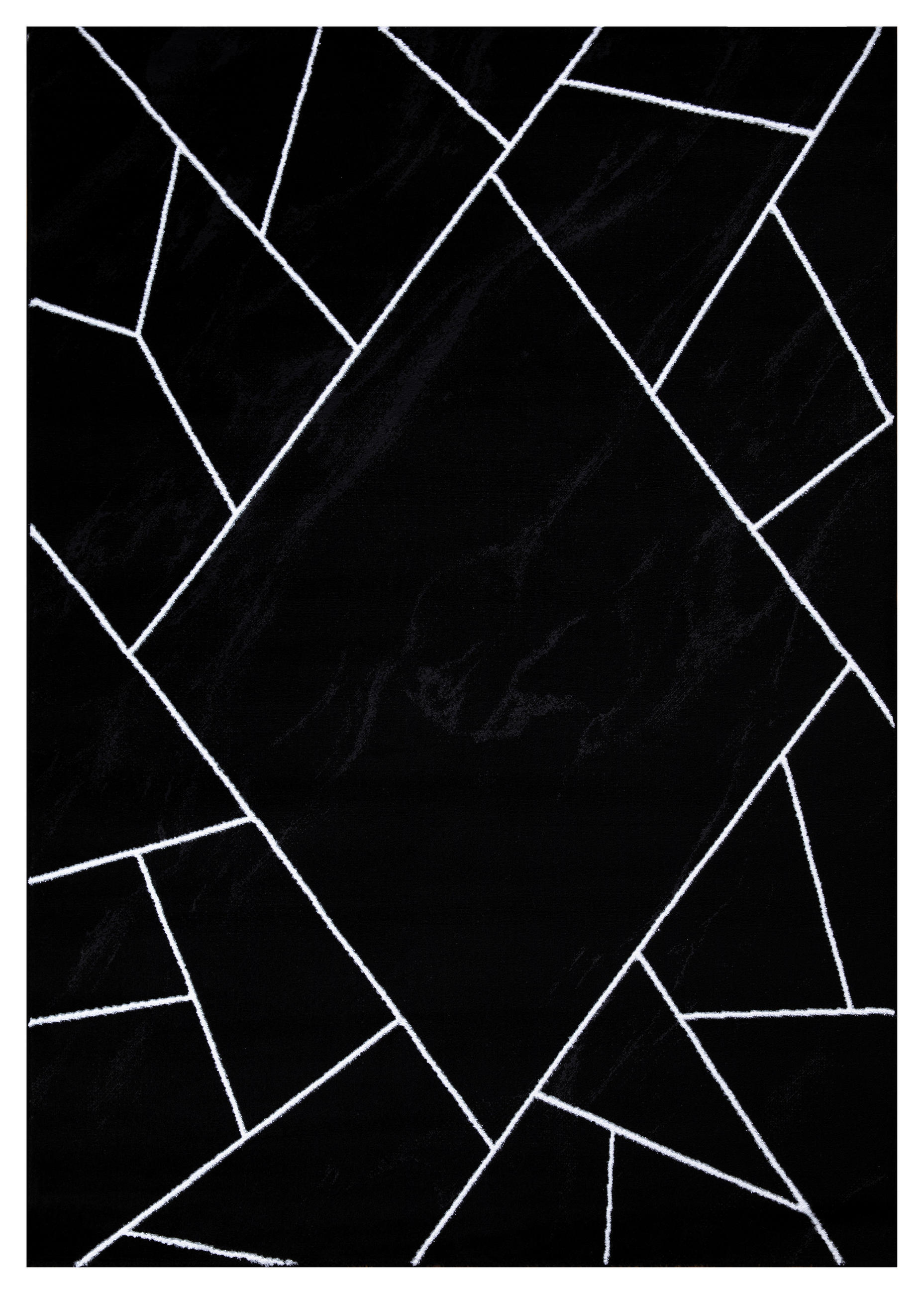 WEBTEPPICH 80/150 cm 39214 Schwarz  - Schwarz, Design, Textil (80/150cm) - Novel