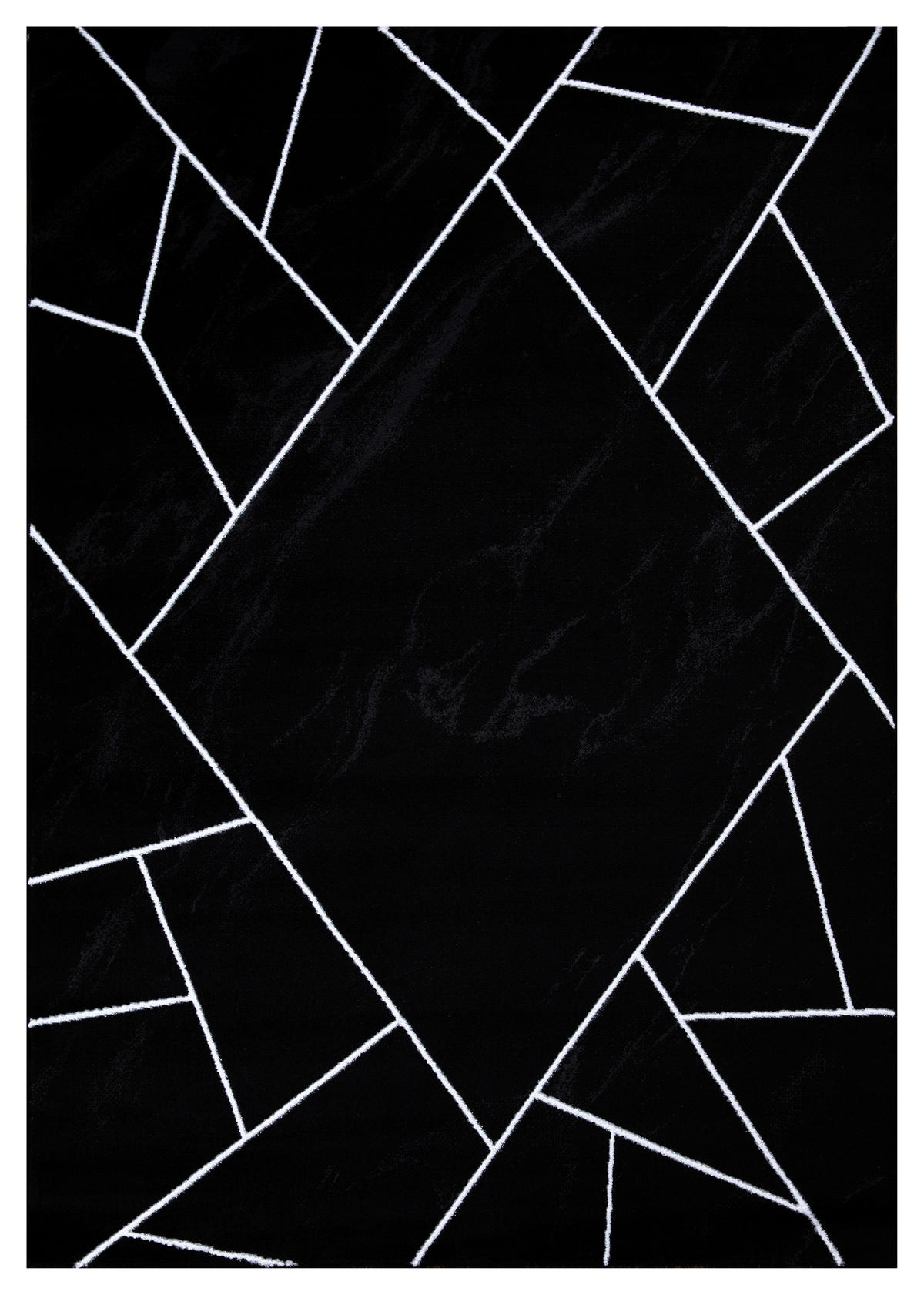 WEBTEPPICH 80/150 cm 39214 Schwarz  - Schwarz, Design, Textil (80/150cm) - Novel