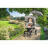 KINDERWAGENSONNENSCHIRM - Schwarz, Basics, Kunststoff/Metall (70cm) - Reer