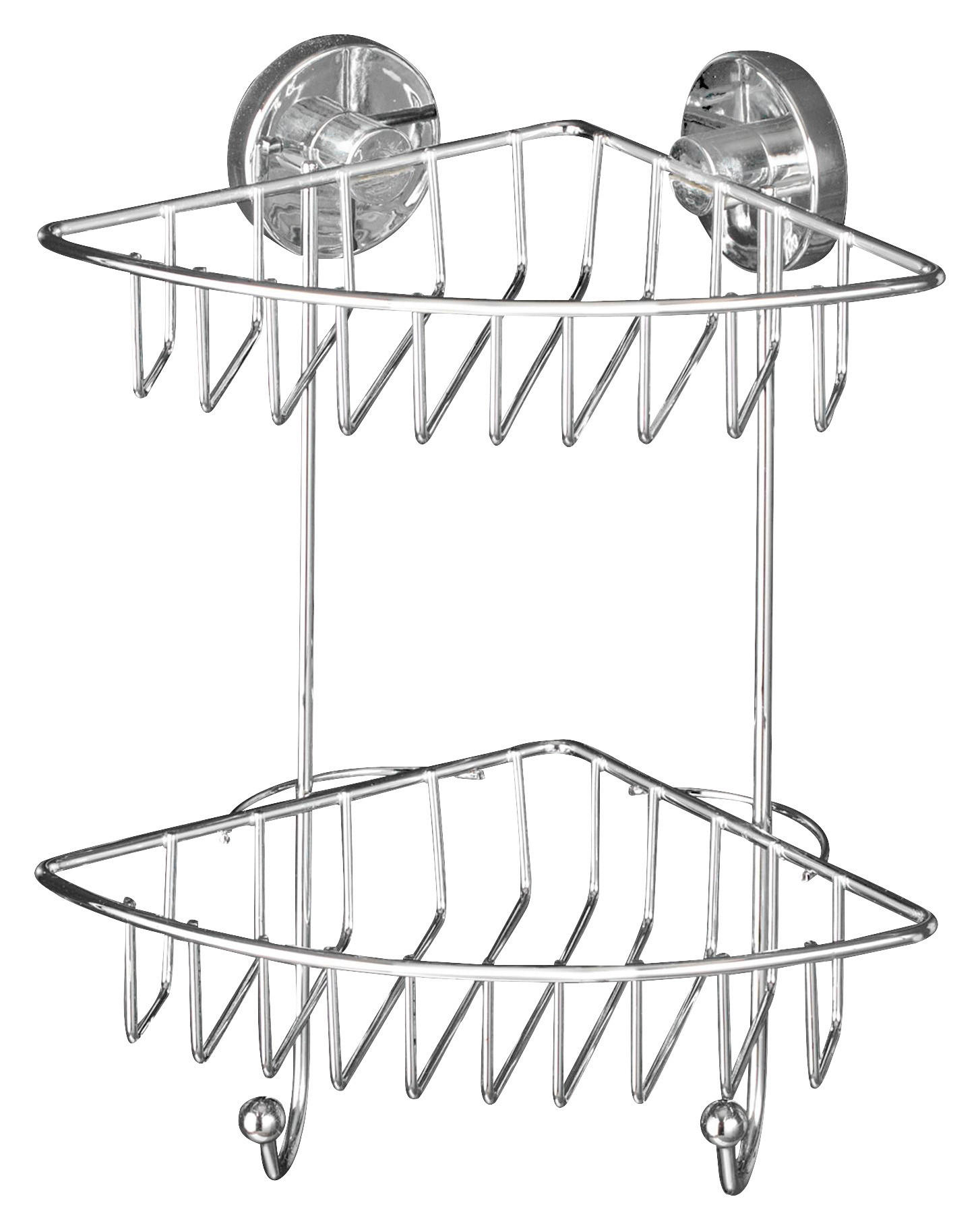 DUSCHHYLLA 22,5/29,5/16 cm  - kromfärg, Basics, metall (22,5/29,5/16cm)