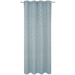ÖSENVORHANG blickdicht  - Türkis, KONVENTIONELL, Textil (140/245cm) - Esposa