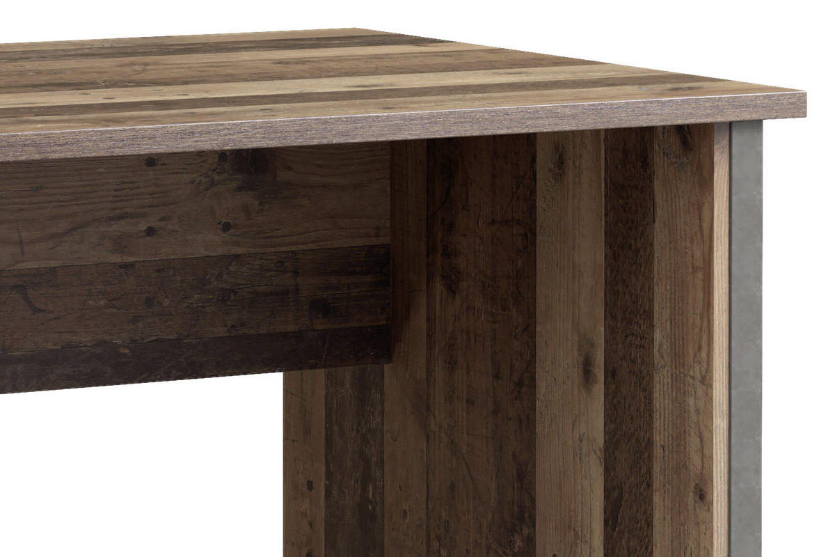 SCHREIBTISCH 103/70/73.5 cm  in Braun, Dunkelgrau  - Dunkelgrau/Braun, KONVENTIONELL, Holzwerkstoff/Kunststoff (103/70/73.5cm) - MID.YOU