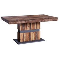 ESSTISCH in Holzwerkstoff 160/90/75 cm  - Anthrazit/Dunkelbraun, MODERN, Holzwerkstoff (160/90/75cm) - MID.YOU