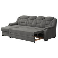 ECKSOFA in Chenille Anthrazit  162/257 cm  - Anthrazit, Basics, Kunststoff/Textil (162/257cm) - MID.YOU