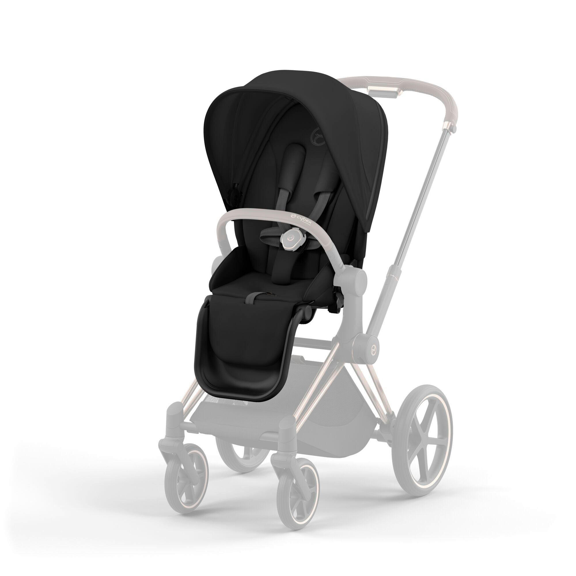 KINDERWAGENAUSSTATTUNG PRIAM  - Schwarz, Trend, Kunststoff/Textil (92/60cm) - cybex PLATINUM