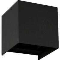AUßENWANDLEUCHTE Qube 11,2/11,2/11,2 cm   - Anthrazit, Design, Metall (11,2/11,2/11,2cm)