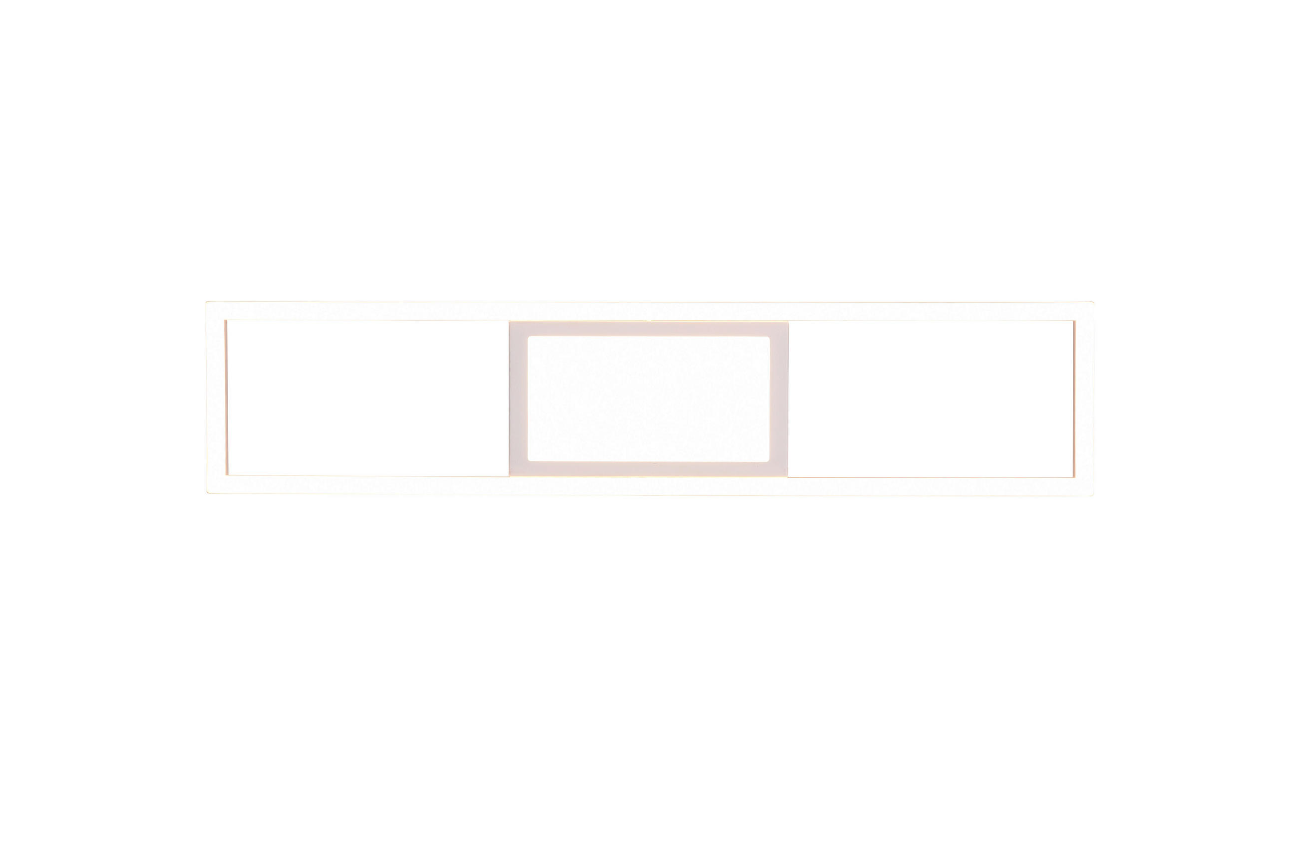 LED SVJETILJKA STROPNA Rigido  - bijela, Design, metal (60/6/13cm)