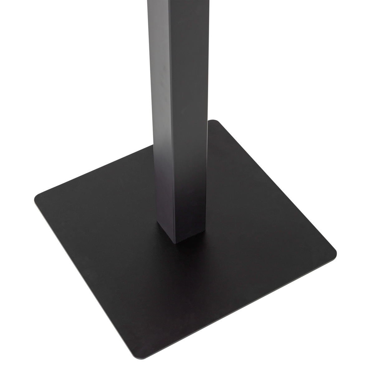 TISCHGESTELL in Metall 50/50/105 cm   - Schwarz, MODERN, Metall (50/50/105cm) - Livetastic