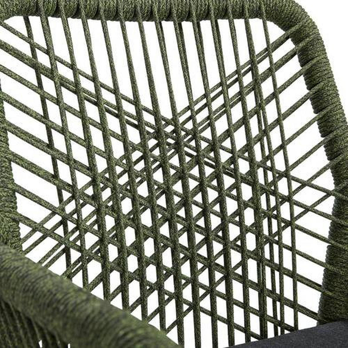 GARTENSESSEL Aluminium Grün, Schwarz  - Schwarz/Grün, Design, Textil/Metall (57/89/60cm) - Ambia Garden