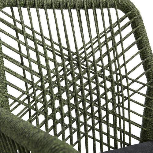 Thumbnail - Ambia Garden Gartensessel, Grün, Schwarz, Metall, Textil, Füllung: Schaumstoff, Rundrohr, 57x89x60 cm, Typenauswahl, sta...