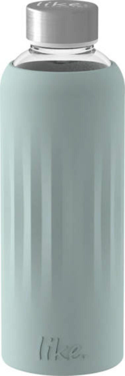 TRINKFLASCHE 0,5 L  - Mintgrün, Basics, Glas/Kunststoff (0,5l) - like.Villeroy & Boch