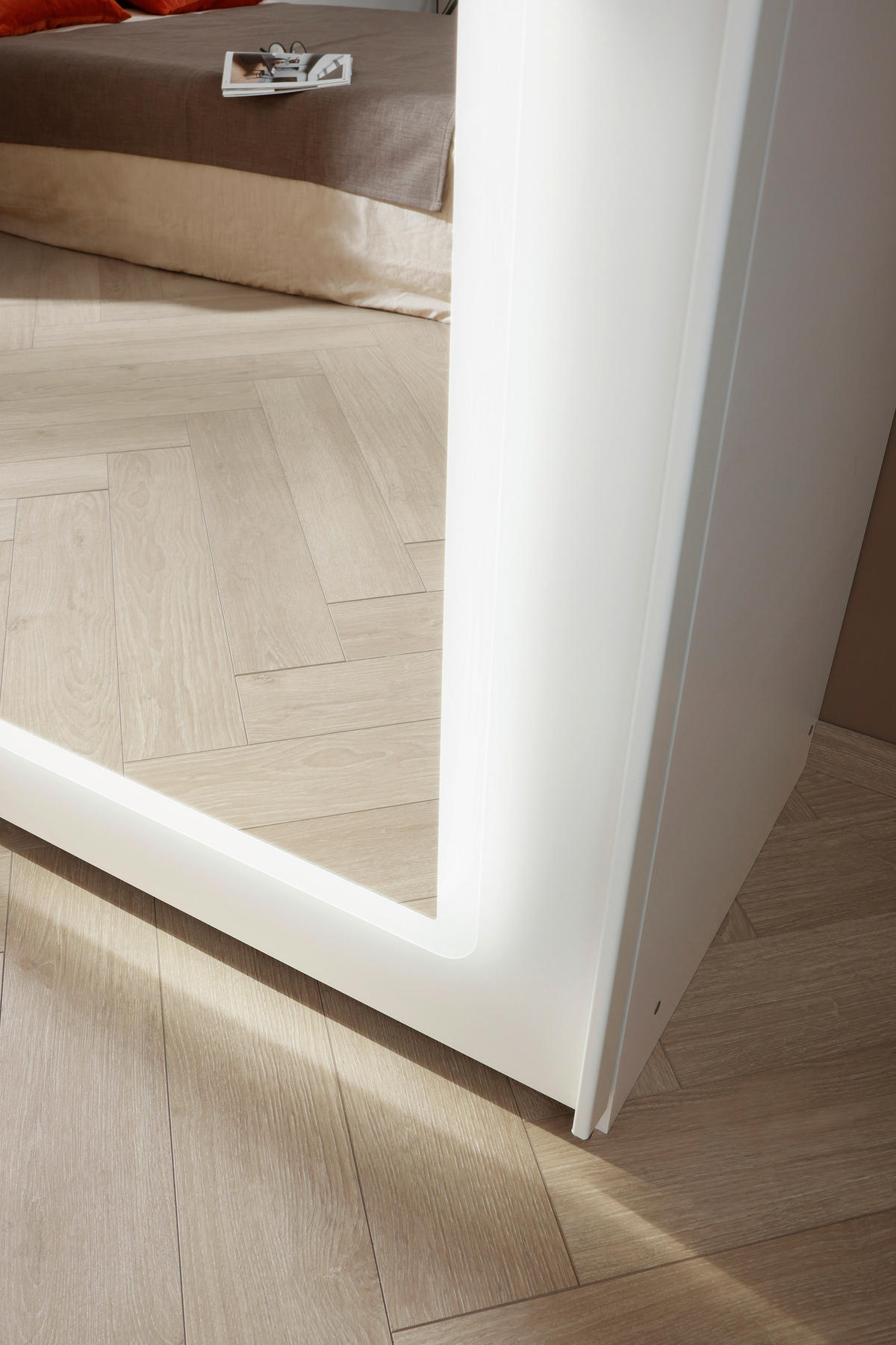 SCHWEBETÜRENSCHRANK 271/210/62 cm 3-türig Weiß  - Weiß, Design, Glas/Holzwerkstoff (271/210/62cm) - Rauch Möbel