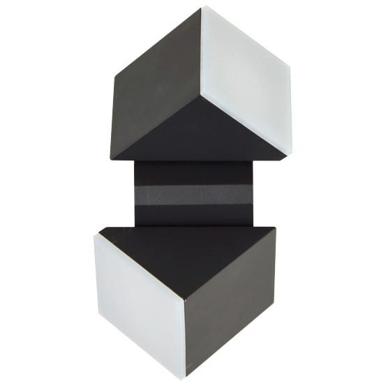 LED-AUSSENLEUCHTE LYRA 6,2/8,3/15,6 cm  - Anthrazit, Design, Metall (6,2/8,3/15,6cm)