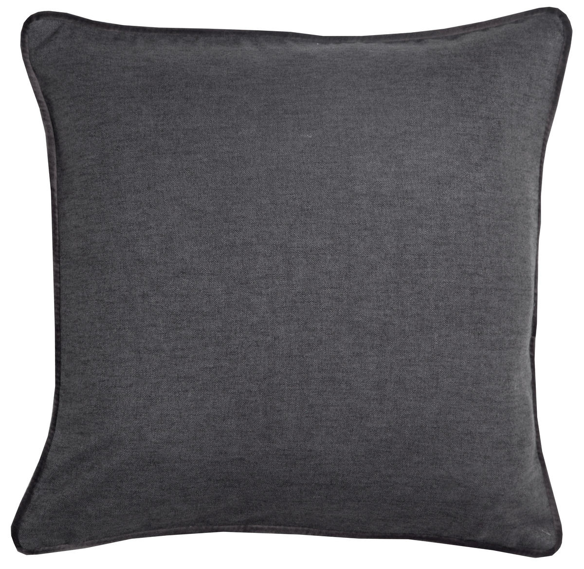 KISSENHÜLLE  - Dunkelgrau, Basics, Kunststoff (38/38cm) - Esprit