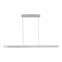 LED-HÄNGELEUCHTE Adriana Square 179/5,8/180 cm   - Alufarben, Design, Metall (179/5,8/180cm) - Paul Neuhaus