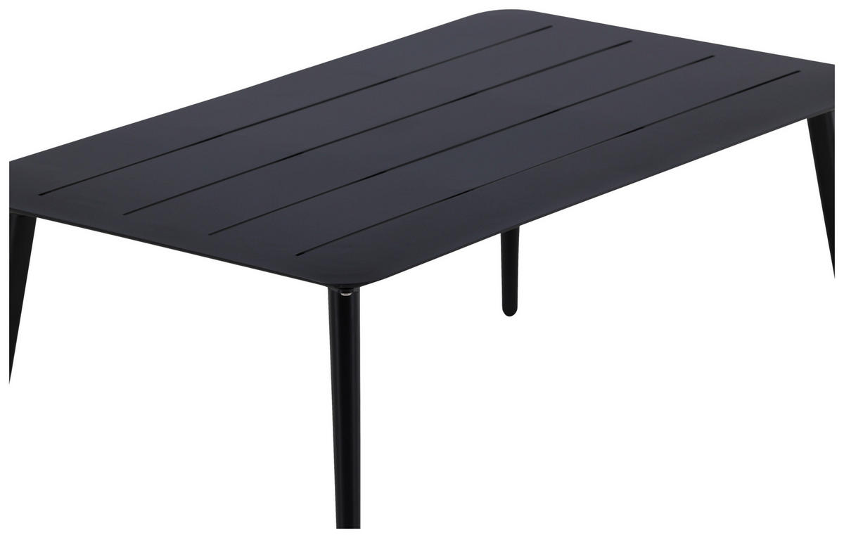 LOUNGEBORD  - svart, Klassisk, metall (100/60/40cm) - Gardenson