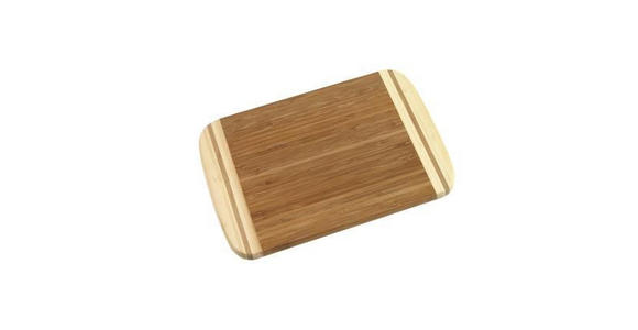 SCHNEIDEBRETT    30/20/1,6 cm  - Dunkelbraun/Naturfarben, Basics, Holz (30/20/1,6cm) - Homeware