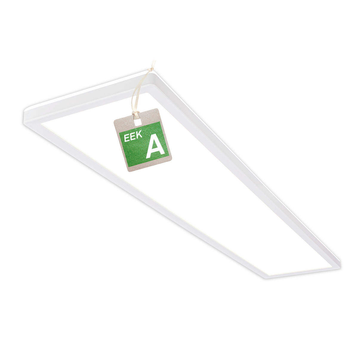 DECKENLEUCHTE Tava A 58/20/2,9 cm   - Weiß, Basics, Kunststoff (58/20/2,9cm)