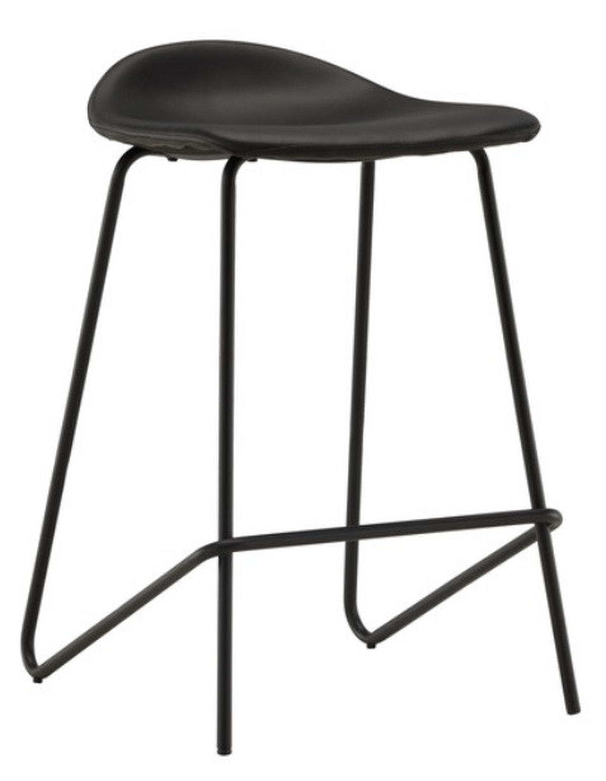 BARPALL SET i svart  - svart, Design, metall/textil (41/72/46cm) - Livetastic