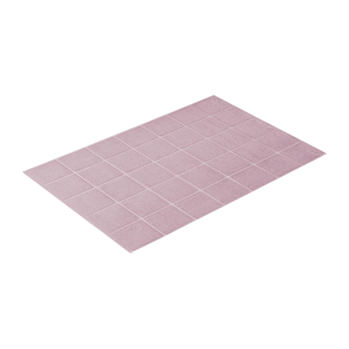 BADEMATTE Prato Rosa 090/60 cm  - Rosa, Basics, Textil (090/60cm) - Vossen