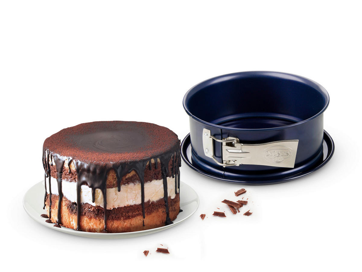 SPRINGFORM  - Blau, Design, Metall (18/8cm) - Dr.Oetker