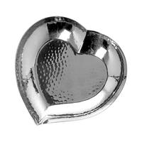 DEKOSCHALE - Silberfarben, Basics, Metall (16/16/2,5cm) - Fink