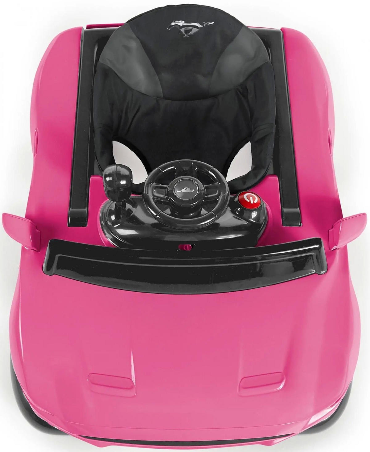 LAUFLERNWAGEN - Pink/Schwarz, Basics, Kunststoff/Textil (72,4/63,5/50cm)