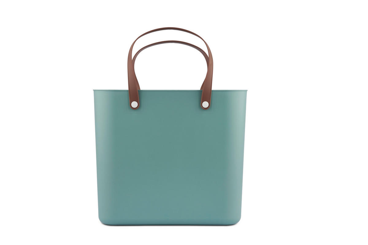 NÁKUPNÁ TAŠKA zelená - zelená, Basics, plast (40/34/23,5cm) - Rotho