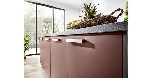 EINBAUKÜCHE - Rot, Design, Holzwerkstoff - Dieter Knoll
