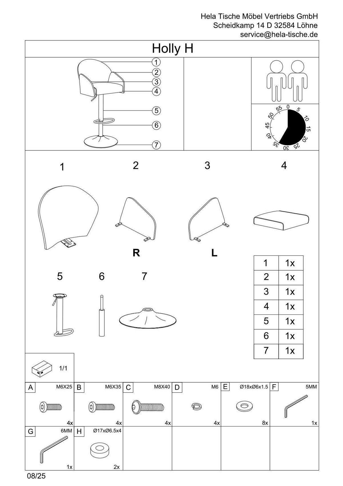 BARHOCKER-SET Webstoff Gelb Stahl erweiterbar, Sitzfläche 360° drehbar, inklusive Armlehnen  - Gelb, MODERN, Textil/Metall (53/96-117/57cm) - MID.YOU