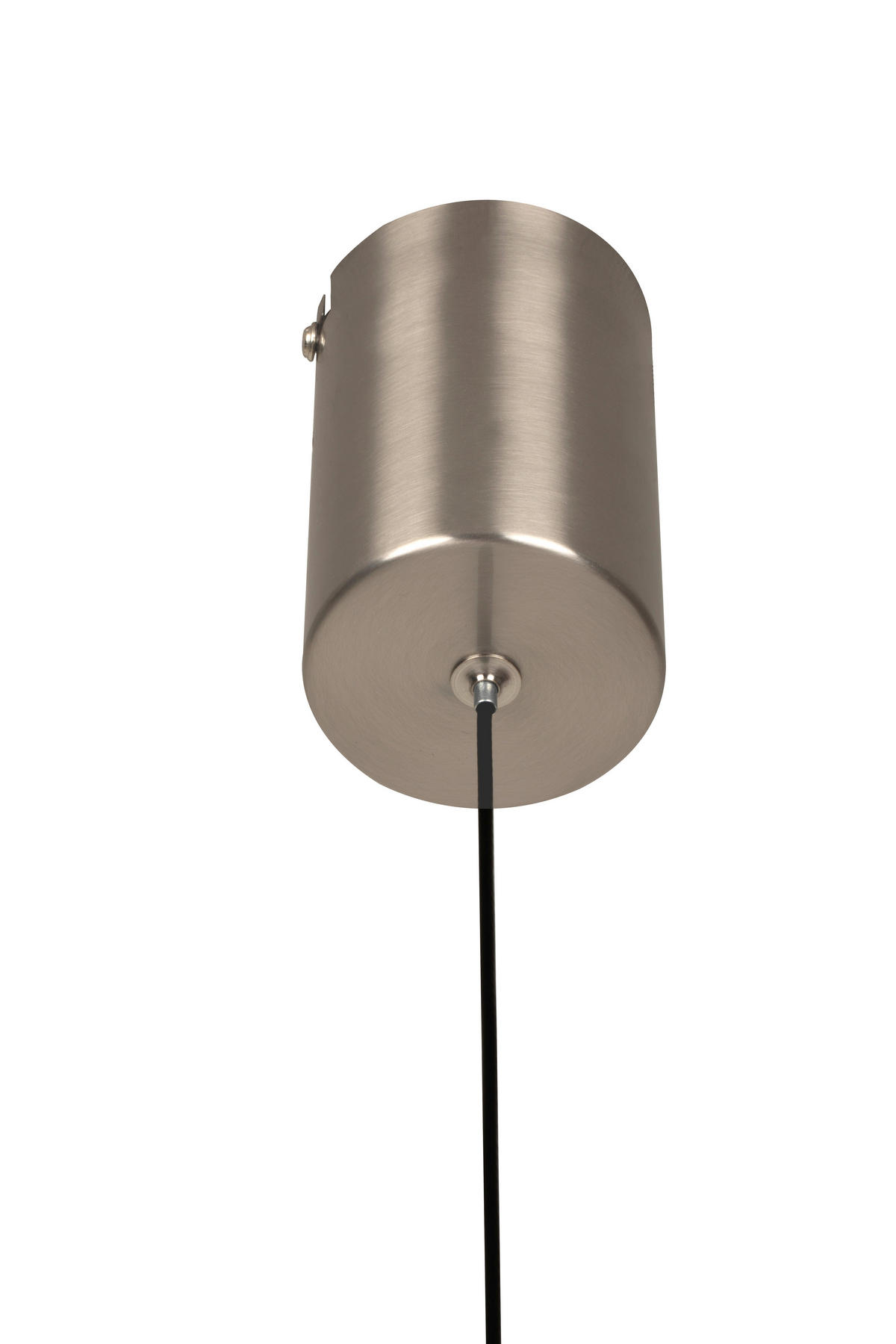 LED-HÄNGELEUCHTE Sabik 12/180 cm   - Weiß/Nickelfarben, Design, Glas/Metall (12/180cm) - Novel