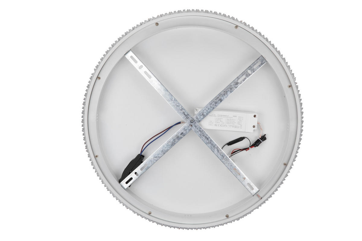 STROPNA LED-SVETILKA   40 W/4300 lm/3000 K/220-240 V/ - bela, Trend, kovina (50/5cm) - Novel