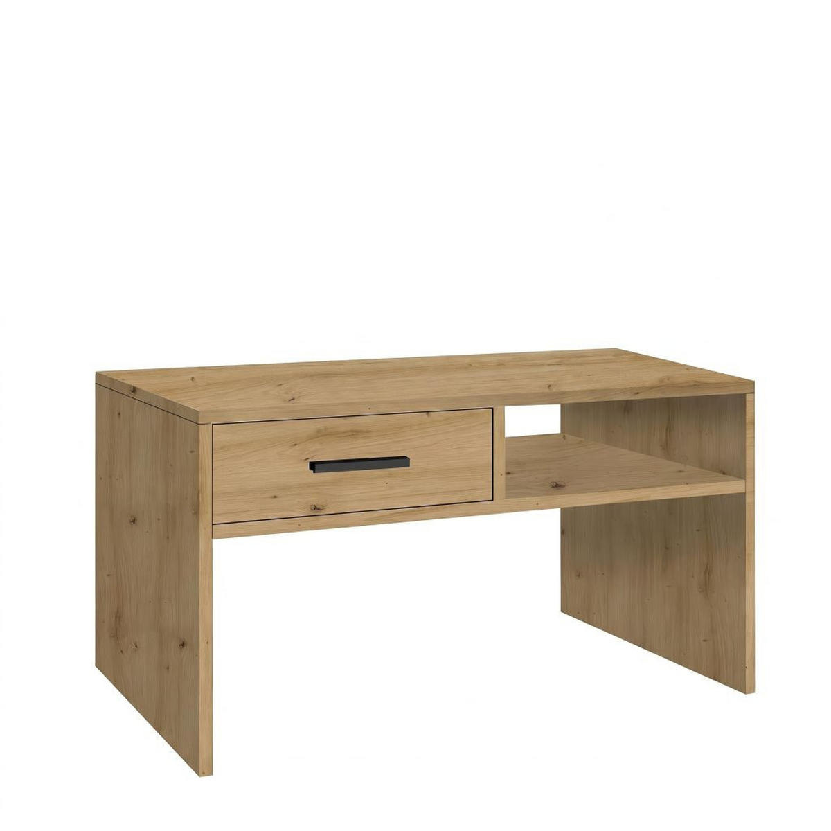 KLUBSKA MIZA, 80/45/50 cm hrast artisan  - hrast artisan, Moderno, leseni material (80/45/50cm) - Ti'me