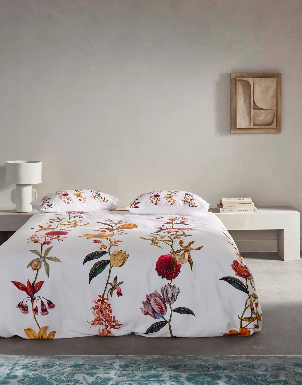 BETTWÄSCHE FEDA Satin  - Weiß, Basics, Textil (135/200cm) - Essenza