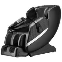 MASSAGESESSEL 77,5/110/140 cm  in Lederlook Schwarz integrierte Lautsprecher, Relaxfunktion, Liegefunktion, Netzbetrieb, Massagefunktion  - Schwarz, Design, Textil (77,5/110/140cm) - Cantus