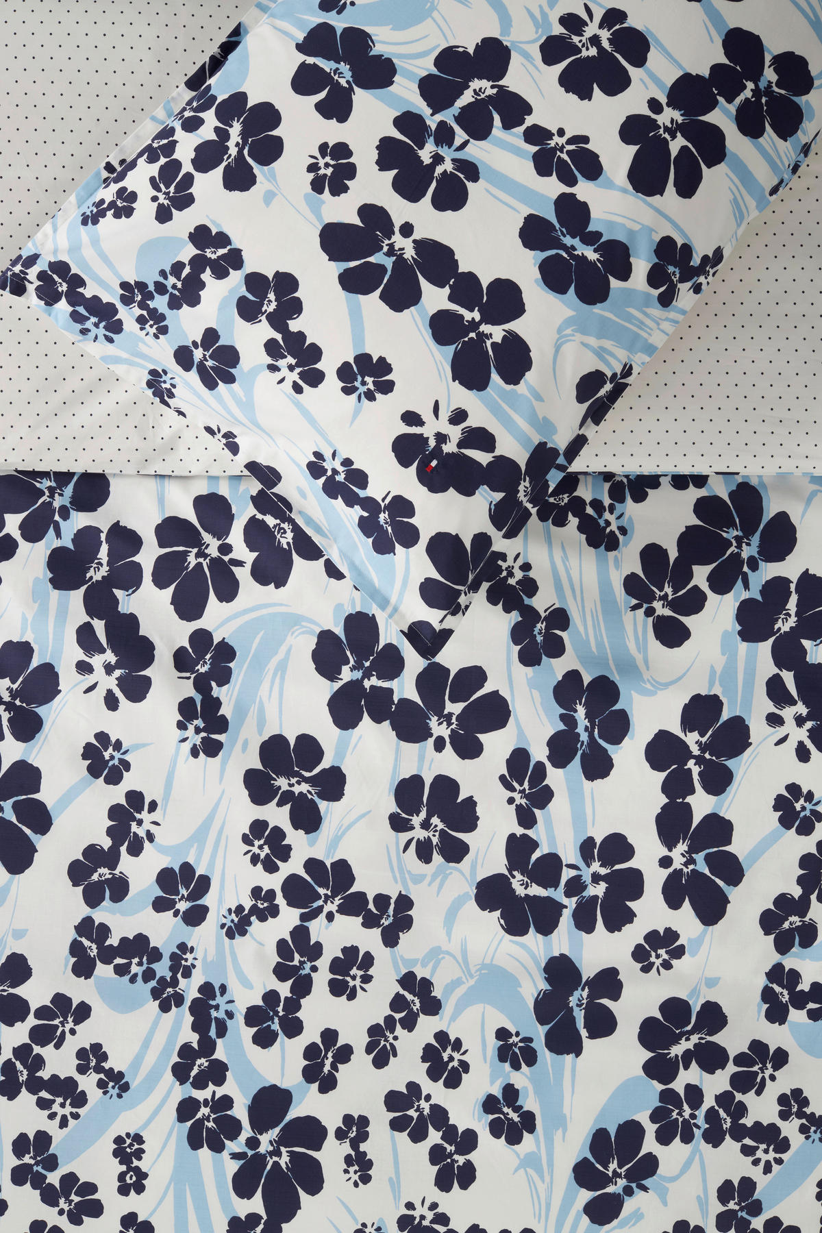 ÁGYNEMŰHUZAT-GARNITÚRA 140/200 cm  - kék, Basics, textil (140/200cm) - Tommy Hilfiger