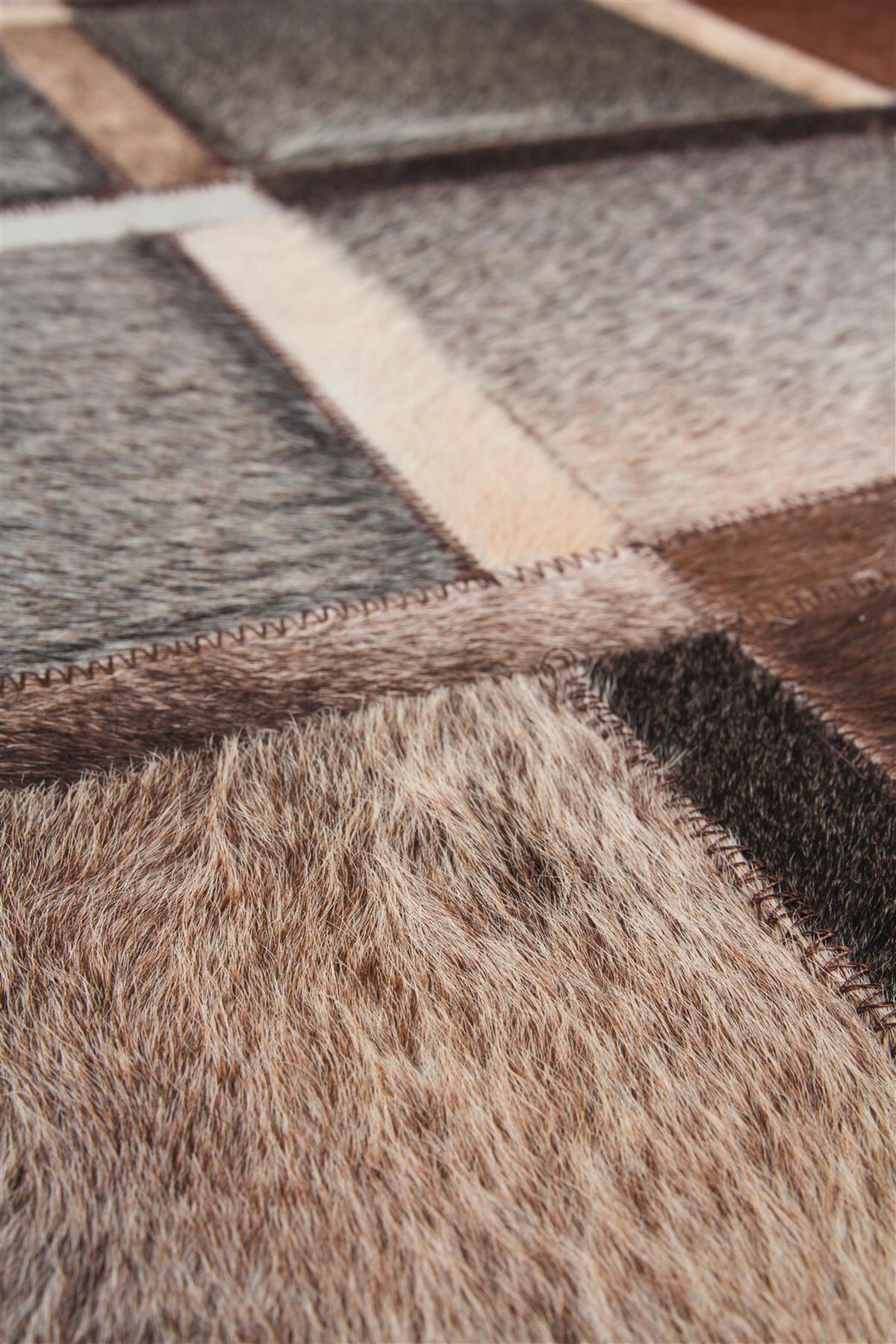 FLACHWEBETEPPICH 120/170 cm Lavish 410 Grau Grau  - Grau, Basics, Leder/Textil (120/170cm) - Novel