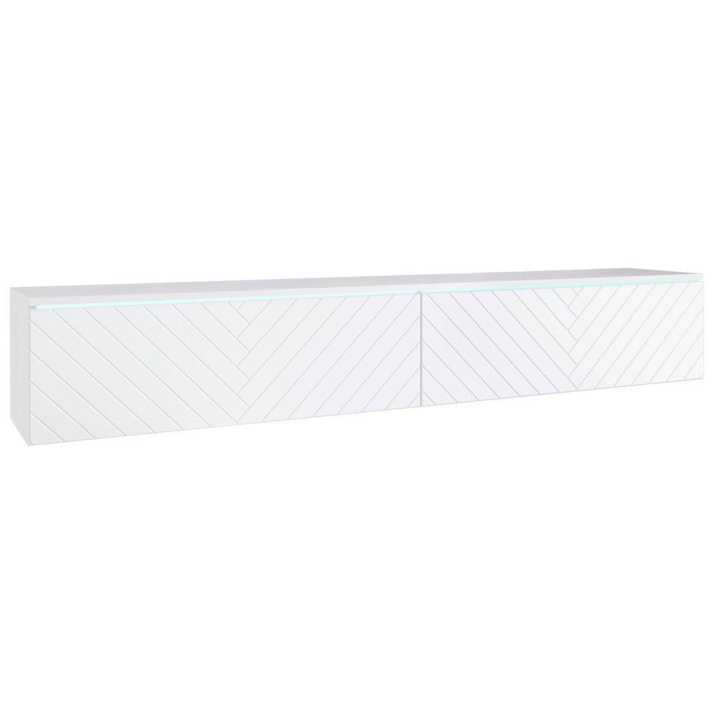 Lowboard Mit Fischgräte Und Beleuchtung