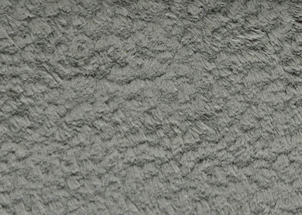 SESSEL in Teddystoff Grau  - Schwarz/Grau, Design, Textil/Metall (60/94/86cm) - Dieter Knoll