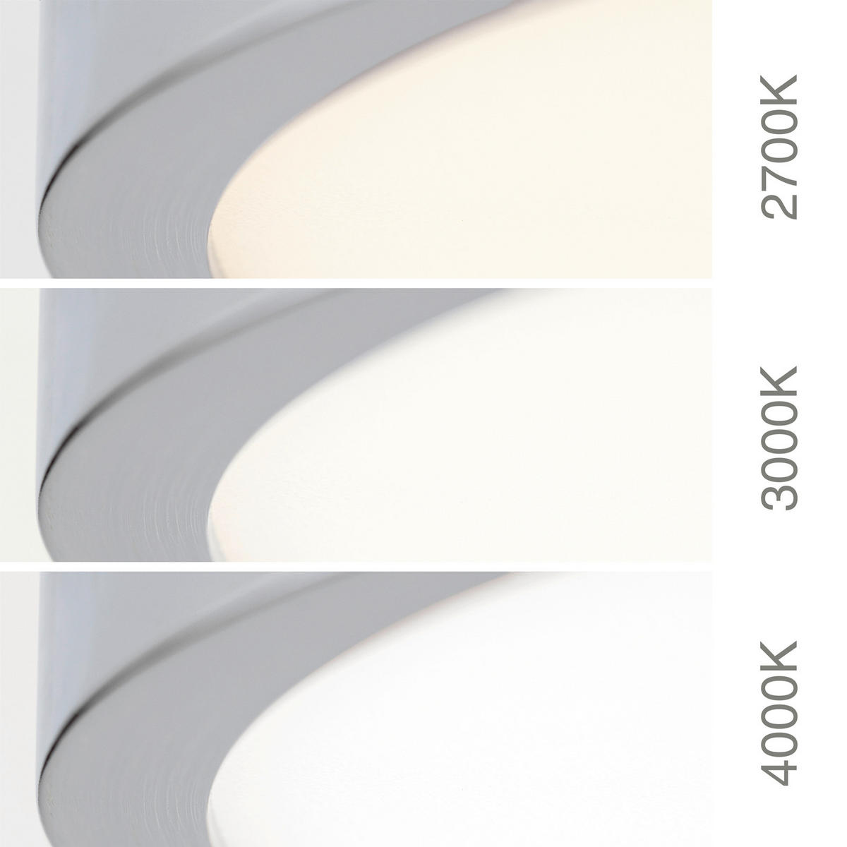 LED-DECKENLEUCHTE Disc 24/2,4 cm   - Chromfarben, KONVENTIONELL, Kunststoff/Metall (24/2,4cm)