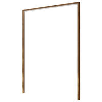 PASSEPARTOUTRAHMEN 160/4/10 cm Eichefarben  - Eichefarben, MODERN, Holz (160/4/10cm) - MID.YOU