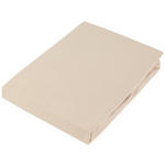 SPANNLEINTUCH 100/200 cm Jersey  - Hellbraun, Basics, Textil (100/200cm) - Esposa