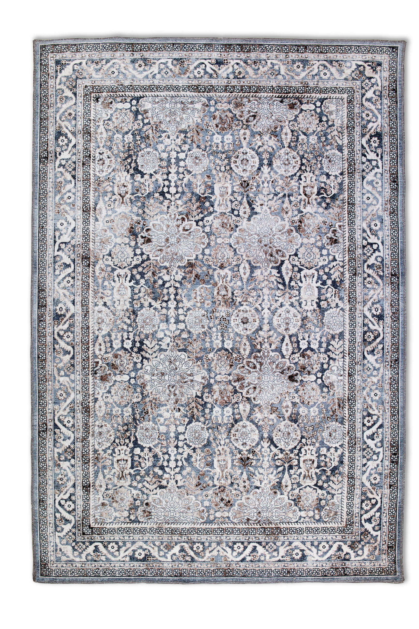 FLACHWEBETEPPICH 200/280 cm Piper Grau rechteckig  - Grau, Basics, Textil (200/280cm) - Astra