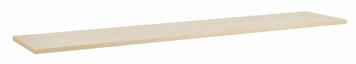 OBERPLATTE  in  - Ahornfarben, KONVENTIONELL, Holzwerkstoff (160,5/2,5/43cm) - Venda