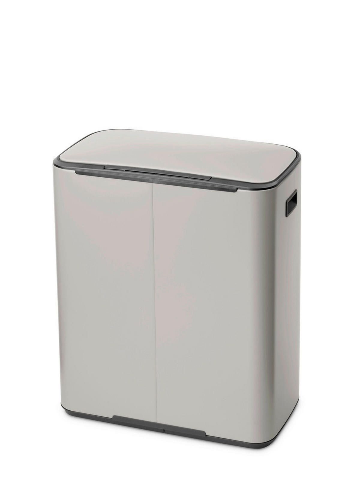 KANTA SA PAPUČICOM  2 x 30 l   - svetlosiva/antracit, Osnovno, metal/plastika (36,3/65,2/54,10cm) - Brabantia