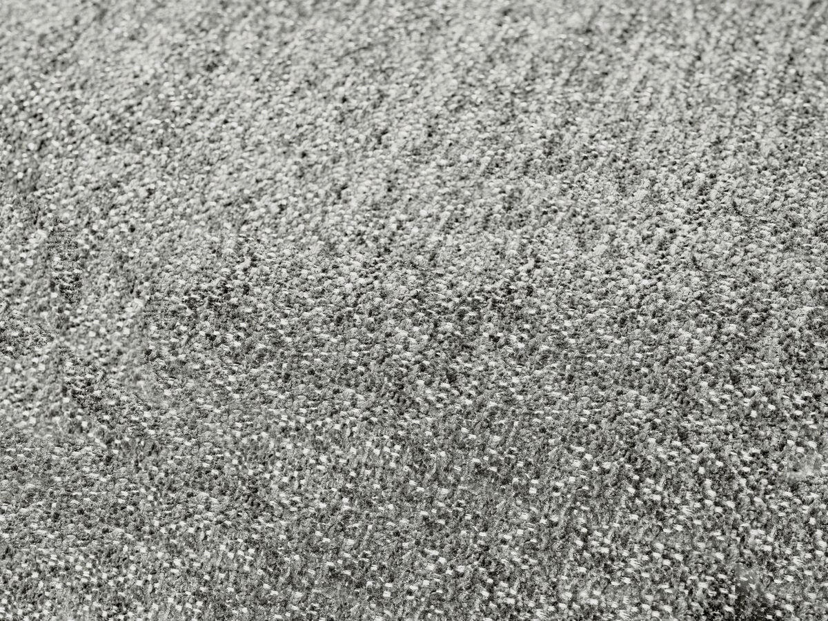 ECKSCHLAFSOFA EVEREST  mit Rücken echt, Armteil links, Armteil rechts Flachgewebe Dunkelgrau  - Dunkelgrau/Schwarz, MODERN, Kunststoff/Textil (198/423/212cm)